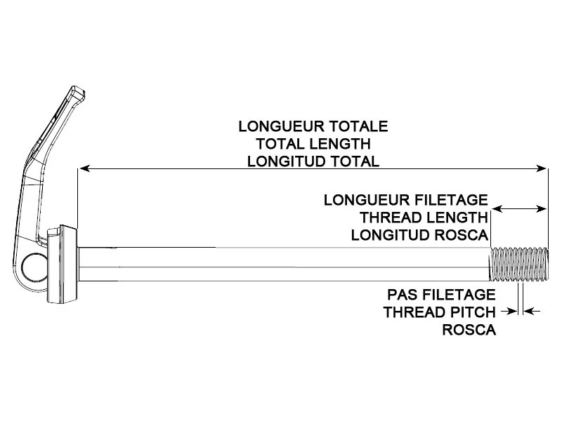 Rock-shox Rock Shox Axe Arrière VTT Maxle Lite 12 Mm 2 Rock-shox Rock Shox Axe Arrière VTT Maxle Lite 12 Mm – Image 2