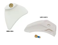 E-thirteen E Thirteen Plaques D'usure Supérieures Pour Guide Chaine Blanc