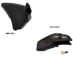 E-thirteen E Thirteen Plaques D'usure Supérieures Pour Guide Chaine Noir