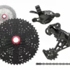 Sram Mini Groupe NX 1x11v Avec Cassette Sunrace MX8 Noir