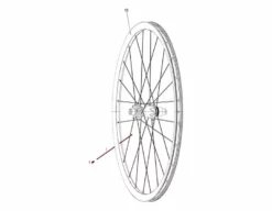 Sram Kit De 3 Rayons Pour Roam 50 A1 (2014-2016) - 26''