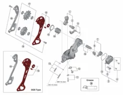 Shimano Chape Externe Pour Dérailleur XT M8000