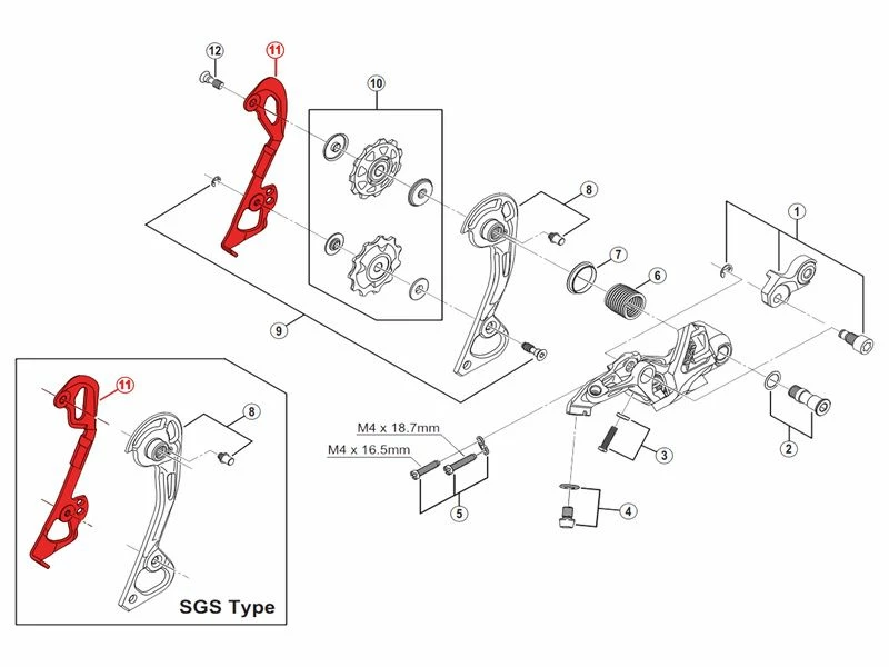 Shimano Chape Interne Pour Dérailleur XTR M980 / M986 1 Shimano Chape Interne Pour Dérailleur XTR M980 / M986
