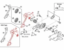 Shimano Chape Externe Pour Dérailleur XT M786