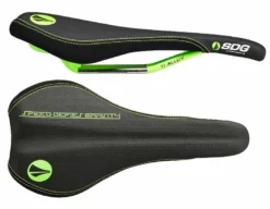 SDG Selle Fly Mtn Titane / Alu - Noir / Vert 2020