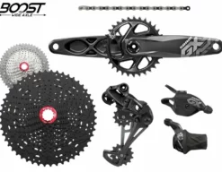 Sram Groupe GX Eagle 1x12v Avec Cassette Sunrace MZ90 Et Pédalier DUB Boost 32T