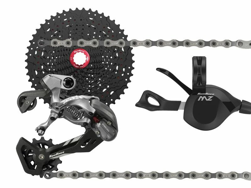 Sunrace Groupe 1x12 Vitesses MX60 Sans Pédalier 2019 1 Sunrace Groupe 1x12 Vitesses MX60 Sans Pédalier 2019