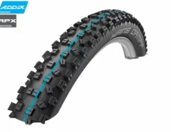 Schwalbe Pneu Hans Dampf Tubeless Easy Apex E25 27,5" - Addix Speedgrip 2022