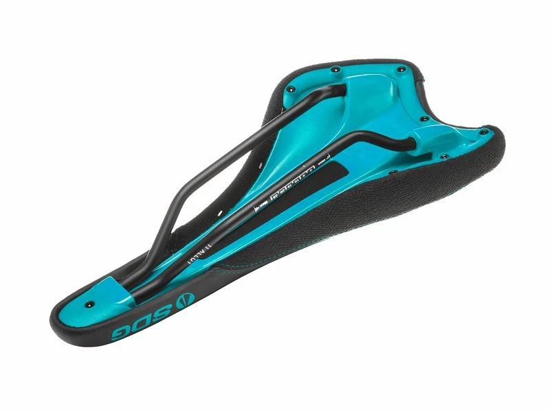 SDG Selle Radar MTN Cro-Mo - Noir / Turquoise 2020 5 SDG Selle Radar MTN Cro-Mo - Noir / Turquoise 2020 – Image 5