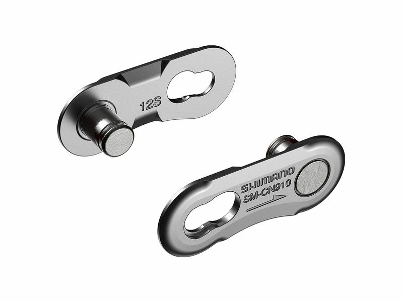 Shimano Attache Rapide CN910 12 Vitesses (x2) - Argent 1 Shimano Attache Rapide CN910 12 Vitesses (x2) - Argent