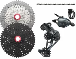 Sram Mini Groupe GX Eagle 1x12v Avec Cassette Sunrace MZ90