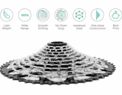 Garbaruk Cassette Standard HG 11 Vitesses Noir -VTT Ventes 2023 433067